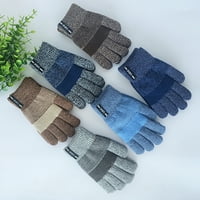Pletene rukavice u obliku pletenih rukavica ugrađene boje u boji meke pletene dječje rukavice za jesen