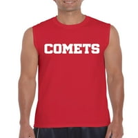 MMF - Muška grafička majica bez rukava, do muškaraca veličine 3xl - komete
