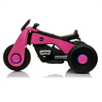 Dječji električni točkovi motocikala Dvostruki pogon ružičaste boje