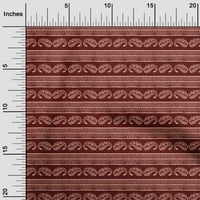 Onuone pamučne fleke tkanine Stripe & Paisley blok Ispis tkanine sa širokim dvorištem
