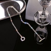 Modne elegantne ogrlice od šarma za žene Jednostavan sjajni blijedski lančanik Clavicle Vintage Dainty