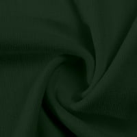 Zeleni vrhovi za žene izlaze izlaze bluze za žene Ženske životinje Print Causel Fashion All-Match majica
