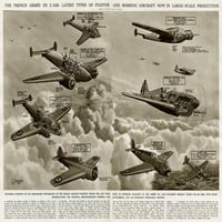Francuske zračne snage G. H. Davis Poster Print by ® ilustrirao London News Ltdmary Evans