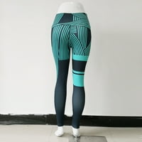Ocivier Trkeni gaćice Joga Fitness Ladies'printirane hlače visoko struk joga hlače