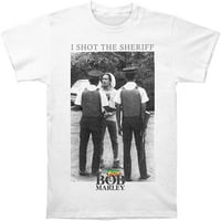 Bob Marley ubio sam šerif bijelu majicu unisex