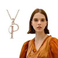 Goodluck abeceda Zircon ogrlica privjesak ogrlica nakit za žene