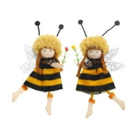 Privjesak za lutke slatka dodatna oprema Dekoracija djevojka Dan pčele boje Festival kratkih dekoracija