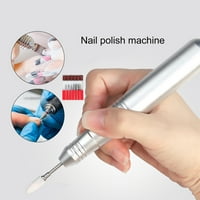 Set brusilice za nokte Postavljanje brzog oklopa s malo buke korisno 35000rpm električni bušilica za bušenje za nokte Manikir Art olovka