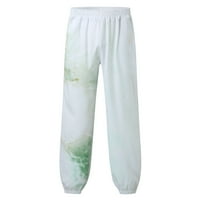 Teretne pantalone za muškarce Sportski kamuflaža Proširivi struk Jesenske prevelike radne hlače za muškarce