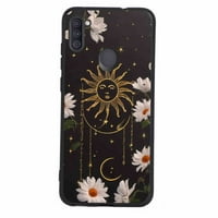 Celestial-Moon-Sun Telefon za telefon Samsung Galaxy A za žene Muškarci Pokloni, Mekani silikonski stil