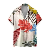 Wyongtao Muška havajska majica Ležerne prilike ljetna grafika tiskana kratkih rukava na plaži na plaži
