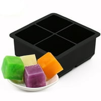 Condiclusy šupljina silikonska kvadratna oblika ledena kocke plijesni DIY zamrzivač ladica Jelly alat