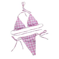 Ženski ton s bikini čistoća visokog struka brazilski bikini kupaći kostimi kupaći kupališta cvjetni