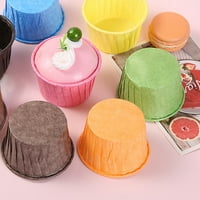 Trayknick Ulje otporni papir Muffin Cup DIY ne-lijepčani otpornost na toplinu Muffin za pečenje za pečenje bakeware alati