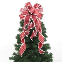 TOPUMT CHISTICS Drvo, Božićni ukras sa sjajnim mrežama, za vaš božićni dekor i poklon