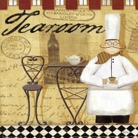 Chefov odmor IV Veronique Charron Fine Art Poster Print od Veronique Charron
