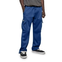 Duks za muške konopske olabavljene struine u džepne pantalone sa čvrstim bojama labavi sportovi