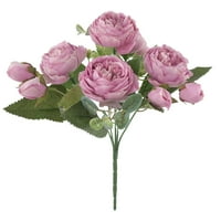 Bacoc umjetni cvjetovi umjetni božurski cvjetovi ruže vjenčani buketi cvjetni ružini cvijet svilena