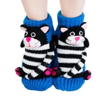 Liacowi Funny Novelty Animal Božićne čarape Životinjski Whimmicl Podne čarapa Zimska debela 3D Novene