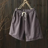 Splice Comfy struk hlače Shorts Labavi elastični džepni ženski povremene hlače za crtanje ženske plus