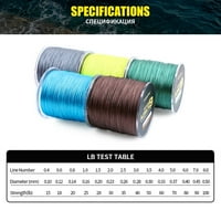 Diomine PE line pramene tkanje pletenica 500m 547YDS Super jaka ribolovna linija 15LB-100LB siva