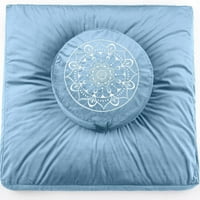 Veliki jastuk za meditaciju i Zabuton MAT postavljeni jastuk za meditaciju i zafua mat za muškarce i žene