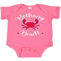 Inktastična plaža Bethany Delaware Goft Baby Boy ili Baby Girl BodySuit
