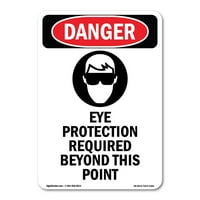 Znak opasnosti - potrebna je zaštita očiju