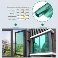 WirlSweal prozor za višekratnu upotrebu jednosmjerna perspektiva Anti-UV PVC materijal x Jednostan način