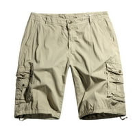 Jsaierl muški kratke hlače opušteno fit multi džepovi kratke hlače Radne vojne kratke hlače Udobne pješačke