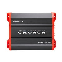 Crunch Ground Pounder Watt 2-kanalni pojačalo za pojačalo stereo AMP GP-2000.2