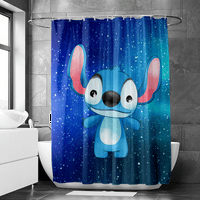 Lilo i Stitch vodootporna tkanina kupaonica za zavjese za tuširanje, lilo & ubod zastolje za tuširanje