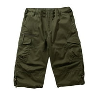 Muški planinarski teretni kratke hlače Lagane ljetne casual pantalone na plaži na otvorenom ribolov