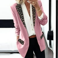 Cardigan za žene Ženska moda Fahion Ženski rever rt Leopard Notch Laple-Blazer Casual Office odijelo