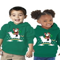 Awkward Styles Ruly Xmas Hoodie za dječake Djevojke Toddler Merry Slothmas Božićne duksere