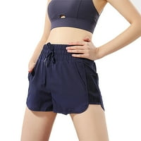Fabiurt ženske sportske hlače Dame plus veličina labavo apsorpcija apsorpcija znojne propusnosti Visoka