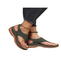 ROTOSW ženske sandale platforme cipele otvorene nožni flip flop lagana kanta za gležnjače Travel Anti