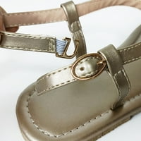 Ženske sandale Boho Strap s ravnim papučem Dressing Summery Clip Toe Gladiator Sandals Modni otvoreni