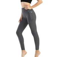 Žene Stretch Yoga gamaše Fitness Trčanje teretane Sportska dužina Aktivne hlače