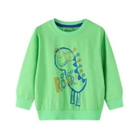 Giligiliso jesen odjeću za dječake Dječje dijete Dinosaur Print majica Majica Ležerne duksere
