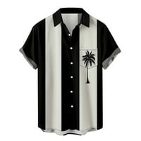 Muška košulja Kratki rukav zaglasnost Muški ljetni trendi havajski stil kratkih rukava majica