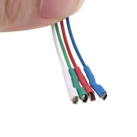 Univerzalni srebrni vodiči žice zaglavlje žičane kabel za pinove okretna fono fono-headshell tonearm