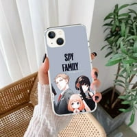 Porodica Anya Slatka transparentna futrola za telefon za iPhone Pro MA Mini XS XR Plus Novi poklopac