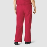 Winkriylins Romeo - Ženska pantalona za nogu za ženske pantalone, crvena, redovna