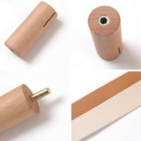Zidni drveni papirni papirni držač za nošenje zida