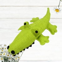 Igračke za molske igračke za žvakanje crtani crtani krokodil oblik zvuka čineći igračke za žvakanje