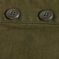 Saucezhan i hlače za umor za američke vojske Vijetnamske ratne muške baker hlače satenski pamuk redovno