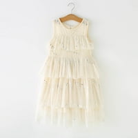 B91XZ Ljetna haljina Djevojke Djevojke Haljina Summer Modna haljina Princess Haljina Ležerna haljina