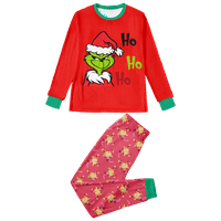 Porodica koja se podudaraju sa božićnim pidžamim setovi Božić Santa Monster crtani print baby djeci-odrasli-kućni