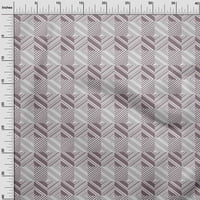 OnomOone organski pamuk poplin Twill tkanina pruga geometrijska tiskana tkanina od dvorišta široka
